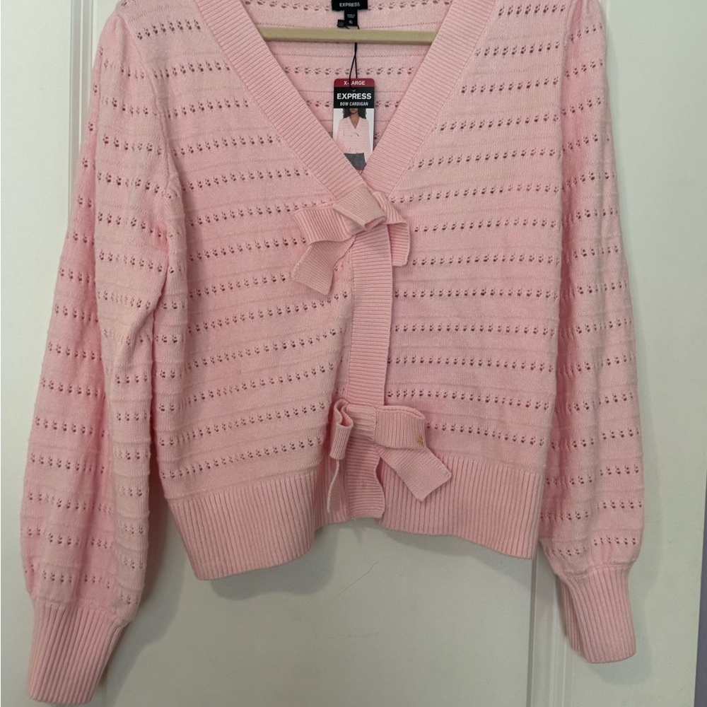 Express Light Pink Women's Cardigan